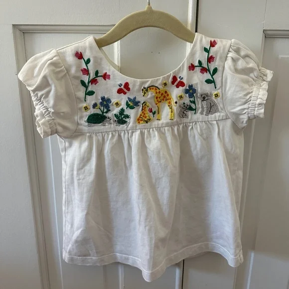 Mini Boden Hoodie, Embroidered Top and Pants Zoo Outfit (Size 18-24 Months) - Picture 2 of 6